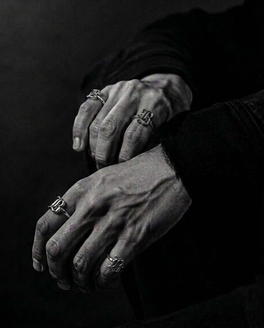 Sterling SIlver B Rings